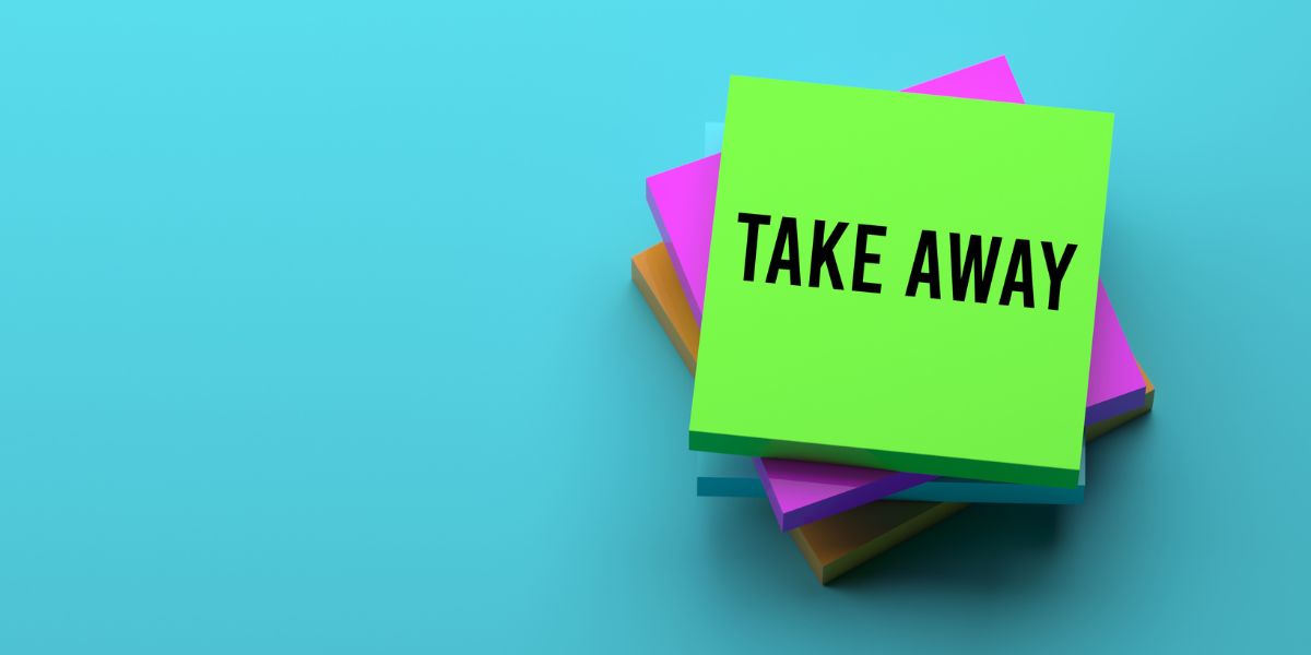  Health Series: Blogpost 8 - The Take-Away